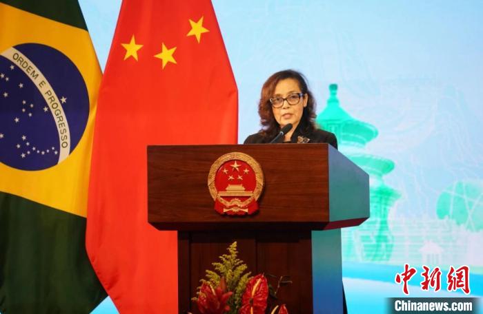 中国驻巴西使馆举行庆祝中巴建交50周年招待会  第4张 中国驻巴西使馆举行庆祝中巴建交50周年招待会  第4张