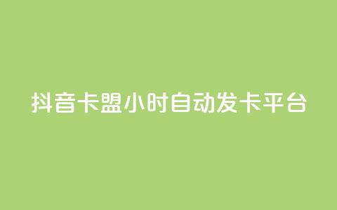 抖音卡盟24小时自动发卡平台,颜夕卡盟 - 全网辅助货源站 快手点赞评论软件微信支付  第1张 抖音卡盟24小时自动发卡平台,颜夕卡盟 - 全网辅助货源站 快手点赞评论软件微信支付  第1张