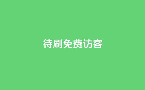 qq待刷免费访客 - 免费访客方法大揭秘!  第1张 qq待刷免费访客 - 免费访客方法大揭秘!  第1张