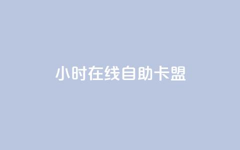 24小时在线自助卡盟 - 24小时自助卡盟在线服务~  第1张 24小时在线自助卡盟 - 24小时自助卡盟在线服务~  第1张