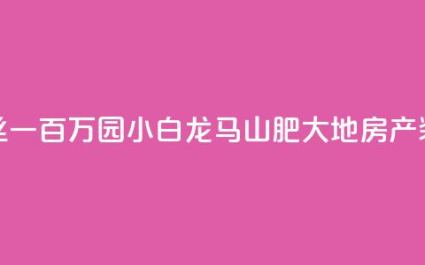 快手粉丝一百万0.01园小白龙马山肥大地房产装修网站,直播间人气协议网站 - 抖音低价业务全网最低 抖音点赞极速到账  第1张 快手粉丝一百万0.01园小白龙马山肥大地房产装修网站,直播间人气协议网站 - 抖音低价业务全网最低 抖音点赞极速到账  第1张