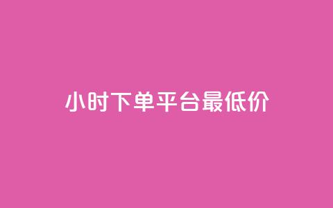 24小时下单平台最低价 - 发卡网联盟  第1张 24小时下单平台最低价 - 发卡网联盟  第1张