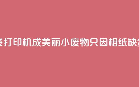小米口袋打印机成美丽小废物 只因相纸缺货  第1张 小米口袋打印机成美丽小废物 只因相纸缺货  第1张