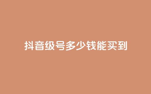 抖音50级号多少钱能买到 - 抖音50级账号价格及购买指南!  第1张 抖音50级号多少钱能买到 - 抖音50级账号价格及购买指南!  第1张