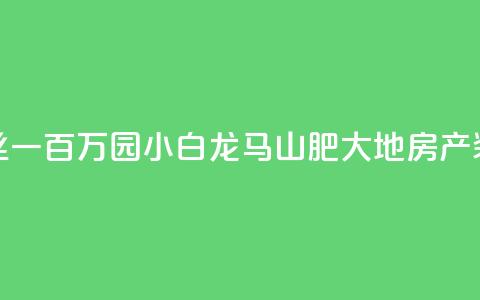 快手粉丝一百万0.01园小白龙马山肥大地房产装修网站,快手买热度网站 - 0.01元,小白龙马山有限责任公司 刷钻卡盟网站官方入口 抖音快手点赞粉丝的网站  第1张 快手粉丝一百万0.01园小白龙马山肥大地房产装修网站,快手买热度网站 - 0.01元,小白龙马山有限责任公司 刷钻卡盟网站官方入口 抖音快手点赞粉丝的网站  第1张