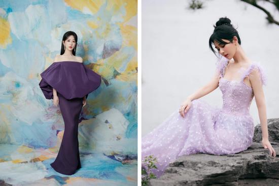 预备！穿上“巴黎紫	”的人时髦度遥遥领先  第22张