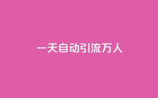 qq一天自动引流5万人 - 如何利用QQ实现每天引流5万人?!