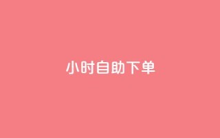 24小时自助下单-wb,网购新体验