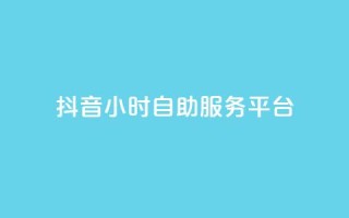 抖音24小时自助服务平台 - 抖音24小时自助服务平台:满足你的一切需求!~