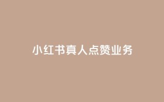 小红书真人点赞业务 - 小红书真人点赞服务:帮助你增加曝光和影响力~