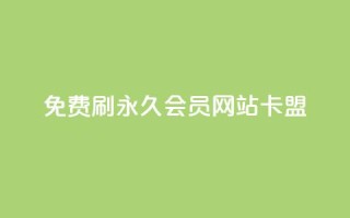 免费刷qq永久会员网站卡盟 - 获取免费QQ永久会员的安全途径与推荐网站!