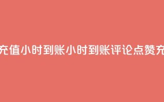 dy评论点赞充值24小时到账(24小时到账,dy评论点赞充值新体验)