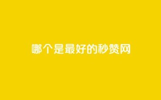 哪个是最好的秒赞网?