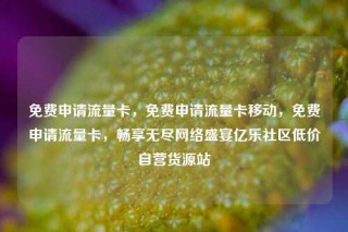 免费申请流量卡,免费申请流量卡移动,免费申请流量卡,畅享无尽网络盛宴亿乐社区低价自营货源站